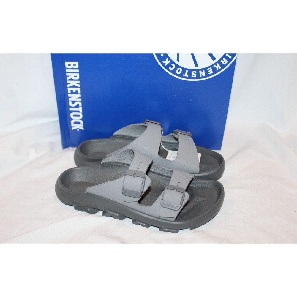 BIRKENSTOCK WOMEN'S MOGAMI TERRA Slide Sandals EU 38 US 8 REG NIB GRAY